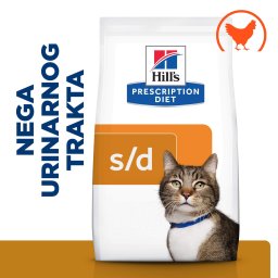 Hill’s Prescription Diet s/d Urinary Care Hrana za Mačke sa Piletinom - 1.5 kg