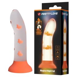 Silikonski Dildo 17cm Magical Nightfall