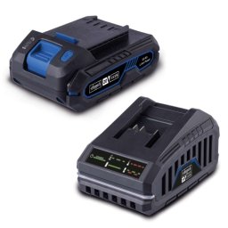 Scheppach set punjač 2.4 A i baterija 2.0 Ah Starter Kit 1 IXES SBSK2.0