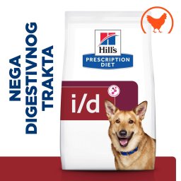 Hill’s Prescription Diet i/d Digestive Care Hrana za Pse sa Piletinom 12 kg