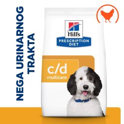 Hill’s Prescription Diet c/d Multicare Urinary Care Hrana za Pse sa Piletinom 12 kg