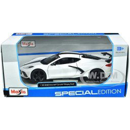 Auto Maisto 1:24 Chevrolet Corvette Stingray Beli