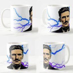 Keramicka šolja Nikola Tesla