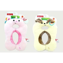 Fisher Price plišani putni jastuk bež i roze 35cm ( 734178 )