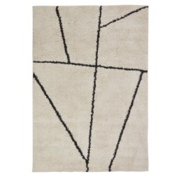 Tepih 160x230 cm krem