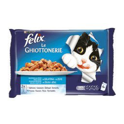Purina Felix Multipack Losos 4 x 85 g - 340 g