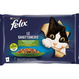 Purina Felix Multipack Meso 4 x 85 g - 340 g
