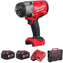 Milwaukee Udarni Odvijač M18 set 2x Baterije, Punjač i Kofer FHIW2F12-502X - 4933492783