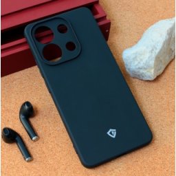 Futrola silikonska Ultra Thin za Xiaomi Redmi Note 13 4G mat crna