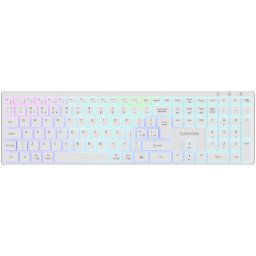 Canyon keyboard HKB-W11 UK/US RGB Wireless White ( CNS-HBTK11W )