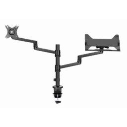 Gembird MA-DA-04 podesivi stoni drzac za monitor tilt, 17-32 max.8kg + nosac za laptop