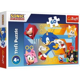 Tref line puzzle 60 pcs sonic ( T17387 )