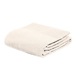 Dekordom Frotir prekrivač zig zag grande 200x210 - ivory ( 025225 )
