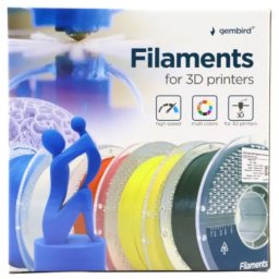 GEMBIRD 3DP-PLA1.75HY-01-Y PLA filament velike brzine za 3D stampac 1.75mm, kotur 1KG YELLOW