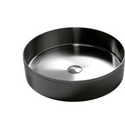 Limeni umivaonik SanDonna HD400 - crni