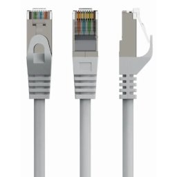 PP6A-LSZHCU-20M Gembird Mrezni kabl, SFTP CAT.6A BAKARNI LSZH Patch cord 20m Grey
