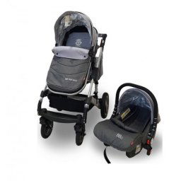 BBO kolica za bebe gs-t106 bbo matrix set - siva ( GS-T106SIVS )