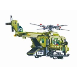 Wise blocks - vojni helikopter deluxe na daljinsko upravljanje ( eu389802 )