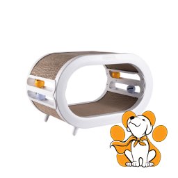 Mi Pet Redminut Cat Scratcher House, Grebalica Za Mačke, Bela