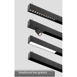 MAGNETIC SVETILJKA LED01-12W 3000K 120° 48V DC NEW