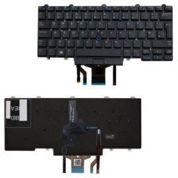 Dell Latitude 3340 E5470 E7470 tastature za laptop veliki enter sa pozadinskim osvetljenjem ( 110770 )