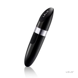 Mia 2 Black - Vibrator u obliku karmina + POKLON lubrikant i sveća