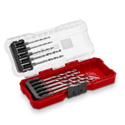 EINHELL - S-Case 10 kom Set burgija za metal, HSS 4241, E6.3 - 1/4", 2 - 6.5 mm - (49108723)