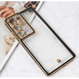 Futrola Cirkon Camera za Samsung Galaxy S25 Ultra crna