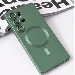 Futrola Magsafe Chrome za Samsung Galaxy S25 Ultra zelena