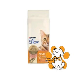 Cat Chow Adult Salmon 15kg, Granulirana Hrana Za Odrasle Mačke Sa Ukusom Lososa