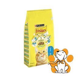 Purina Friskies Briketi za Mačke Adult Losos i Povrće 10kg