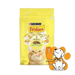 Purina Friskies Briketi za mačke Adult Piletina i Povrće 10kg