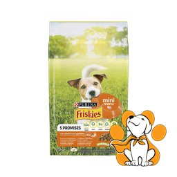 Purina Friskies Mini Menu 1.5kg, Hrana sa Piletinom i Povrćem za Male Pse
