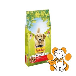 Purina Friskies Active 2.4kg, Podrška Zdravlju i Vitalnosti za Aktivne Pse