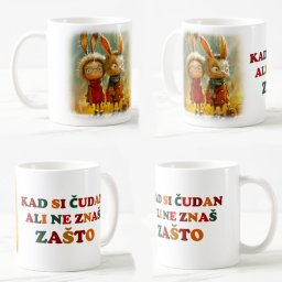 Šolja Kad si čudan, ali ne znaš zašto