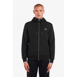 FRED PERRY DUKS ZIP KAP BLK 198