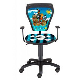 Dečija daktilo stolica Ministyle TS22 GTP28-BL pirate SH