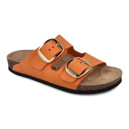 Grubin Kašmir ženska papuča-šnala narandŽasta 41 3193610 ( A070415 )