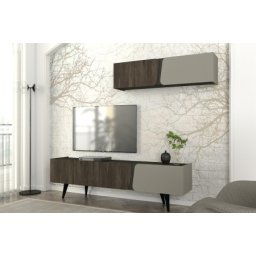 Piazza tv regal sivo-tamni orah cura ( 0000442 )