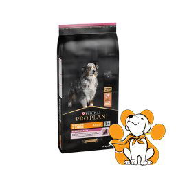Purina Pro Plan Medium&Large Adult Sensitive Skin 14kg, Losos za Starije Pse