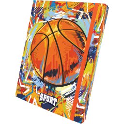 FASCIKLA SA GUMOM A4 3D BOX BASKET OP*