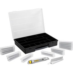 Stanley STHT10019-9 skalpel 18mm + 20x10 rezervnih sečiva u organizatoru ( STHT10019-9 )