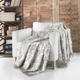 Dekordom Ćebe eco blanket 200x230 - 19803d - Žakard krem ( 021959 )