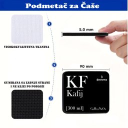 Podmetač za čaše Kafij