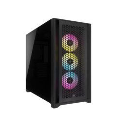 Corsair kućište iCUE 5000D AIRFLOW Mid-Tower/Gaming/ATX/kaljeno staklo/bez napajanja/RGB/crna ( CC-9011242-WW )