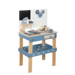 Kinder Home plava dečija drvena radionica sa alatima ( V03D242C )