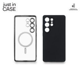 Just in Case 2u1 Extra case MAG MIX PLUS paket CRNI za Samsung S25 Ultra ( MAGPL236BK )