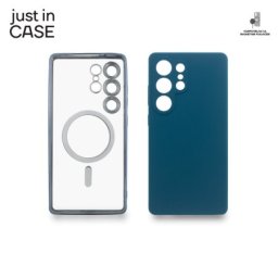 Just in Case 2u1 Extra case MAG MIX PLUS paket PLAVI za Samsung S25 Ultra ( MAGPL236BL )