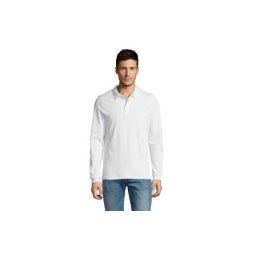 SOL'S Winter II muška polo majica sa dugim rukavima Bela S ( 311.353.00.S )