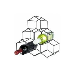 Vilde 229059 - Metalni stalak za vino 29.5 x 28.5cm